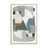 Blue Green Abstract Jugs III Wall Art
