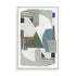 Blue Green Abstract Jugs III Wall Art