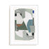 Blue Green Abstract Jugs III Wall Art