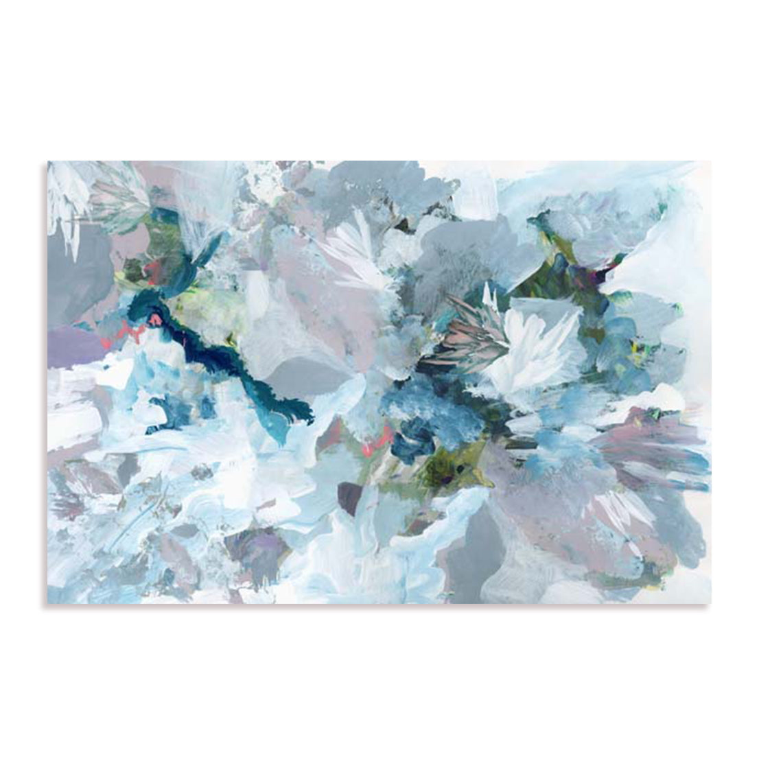 Big Blue Florals I Wall Art