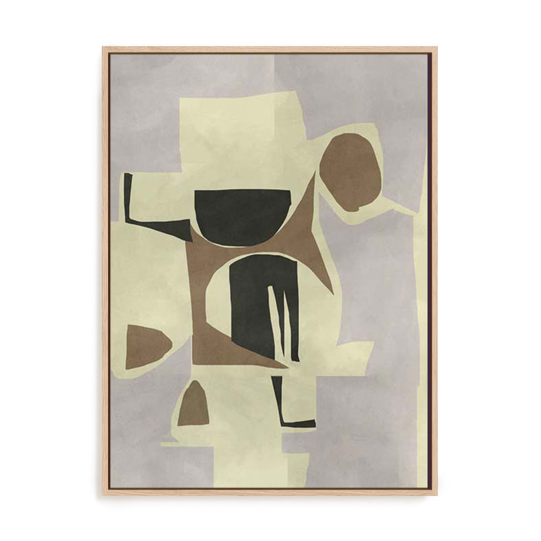 Flint Abstract Shapes III Wall Art