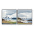 Gentle Waves I and II Wall Art
