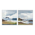 Gentle Waves I and II Wall Art