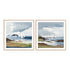 Gentle Waves I and II Wall Art