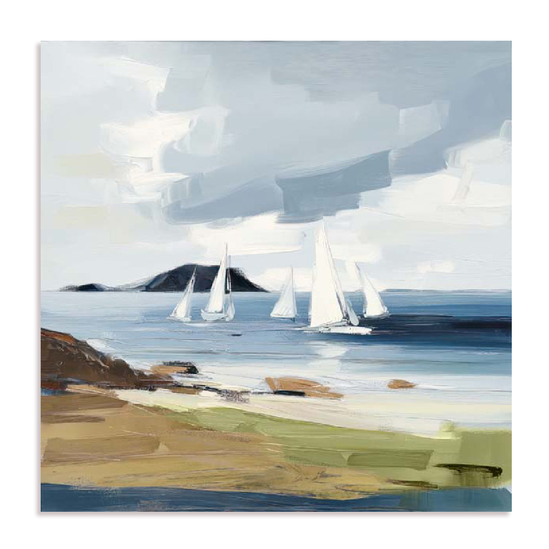 Gentle Waves I Wall Art