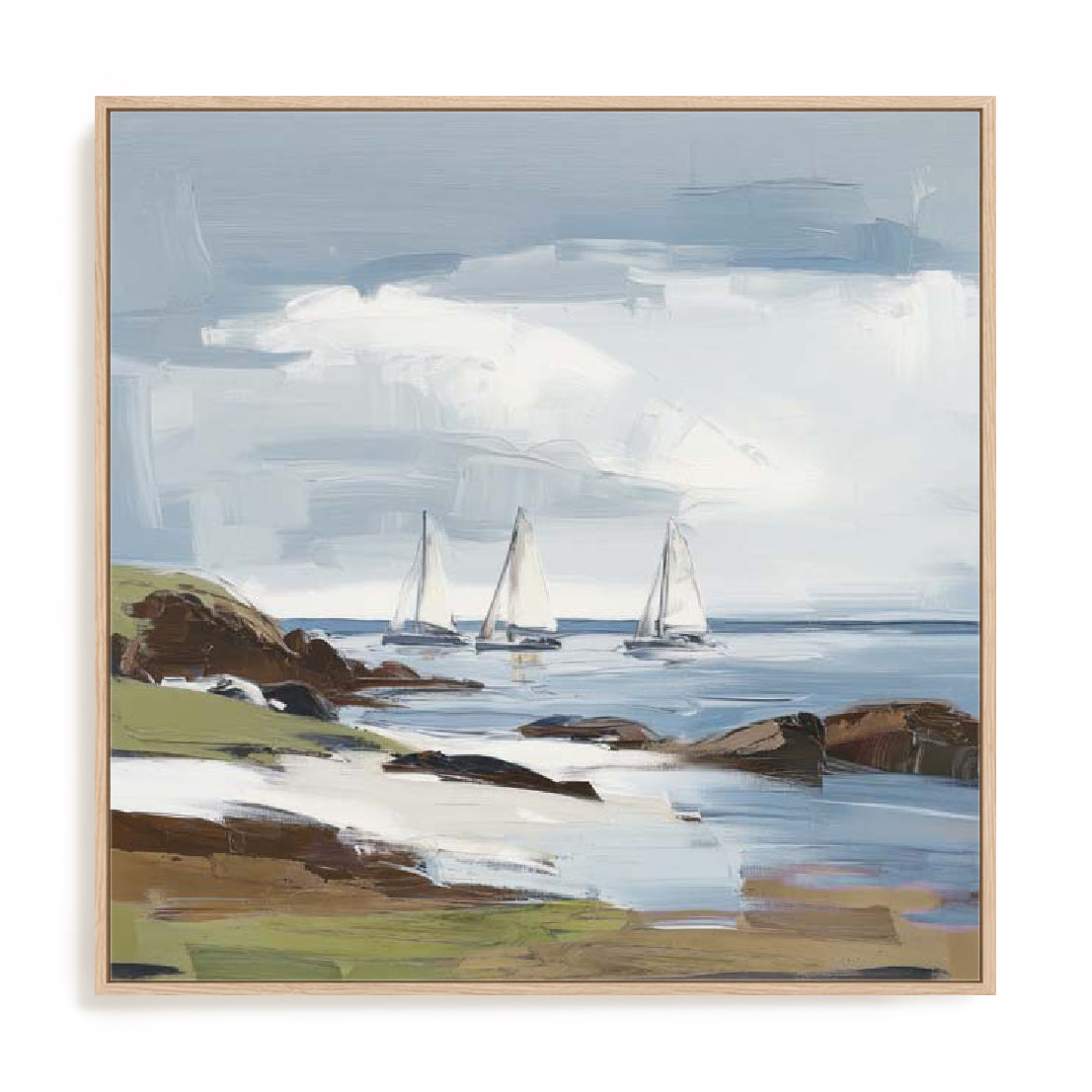 Gentle Waves II Wall Art