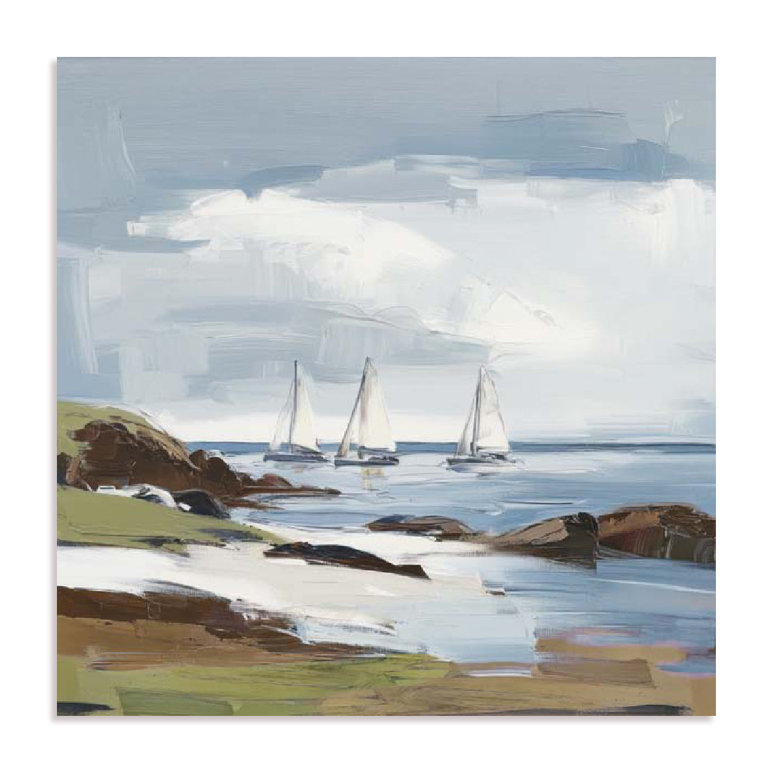 Gentle Waves II Wall Art