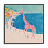 Pink Giraffe Wall Art