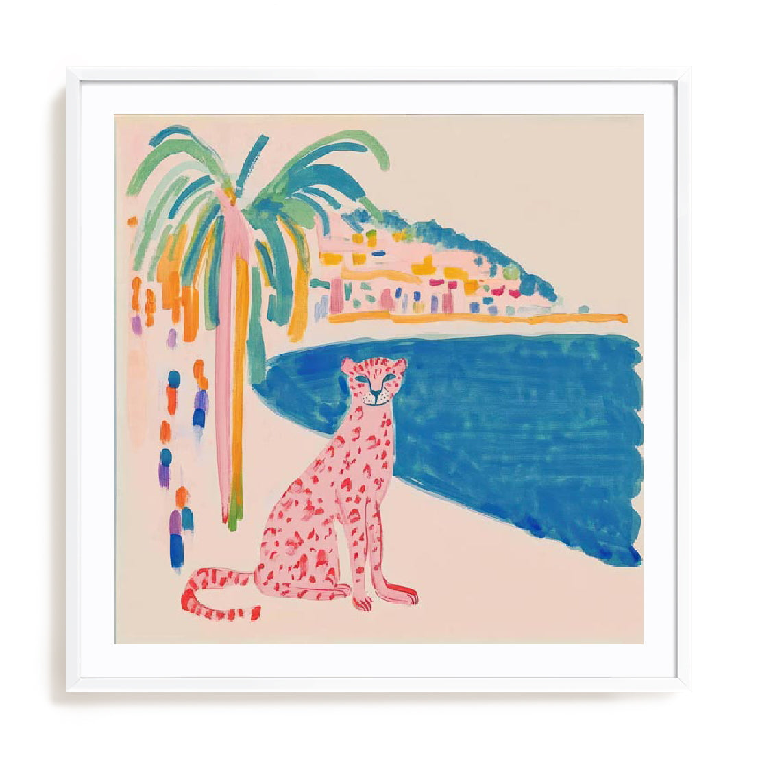 Pink Shadows Wall Art