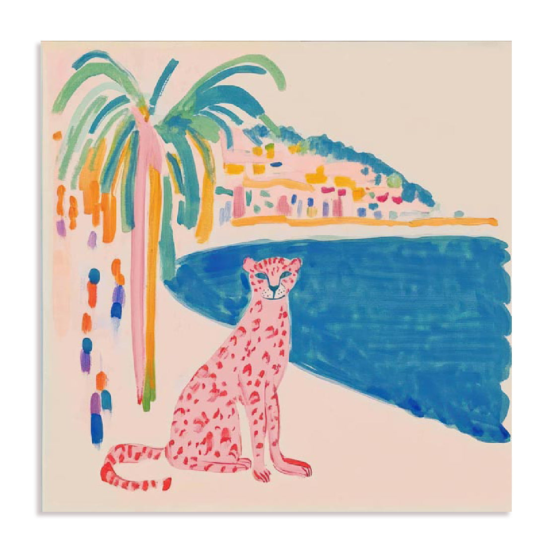 Pink Shadows Wall Art