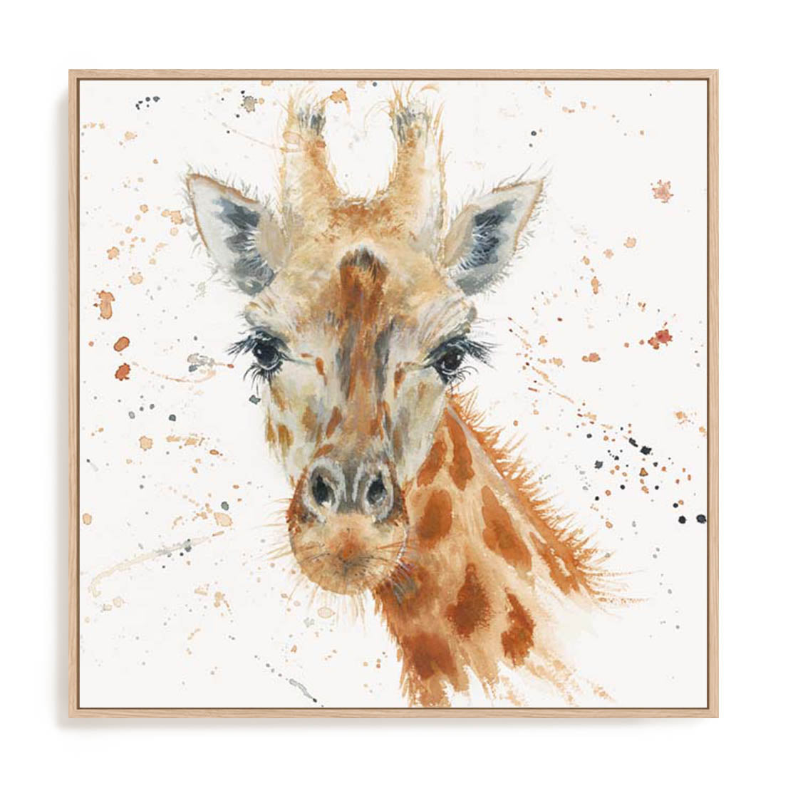 Geraldine The Giraffe Wall Art