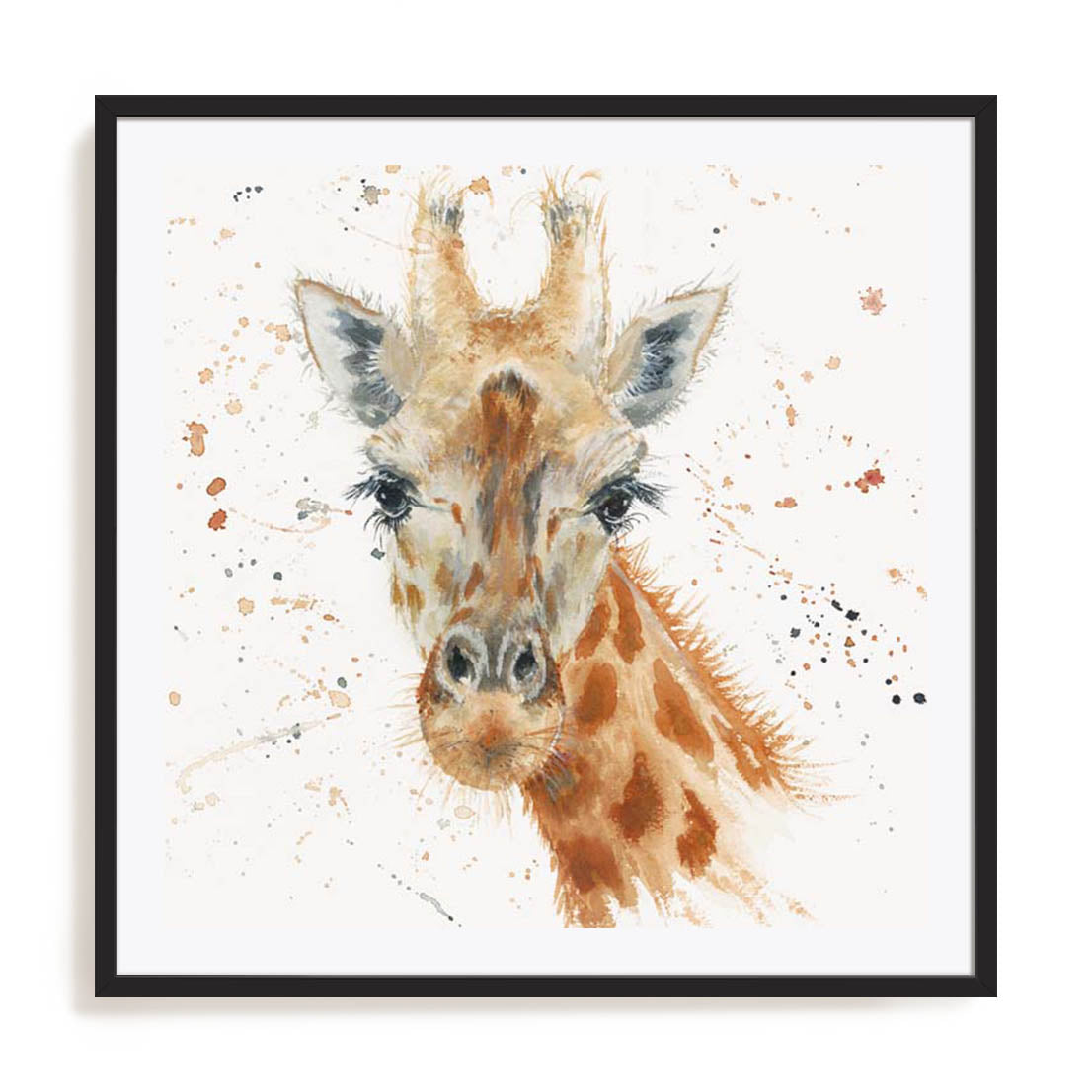 Geraldine The Giraffe Wall Art