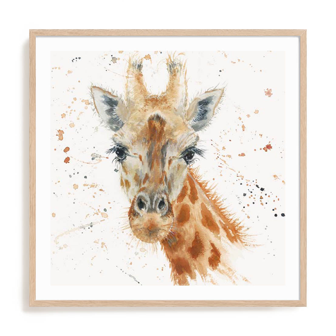 Geraldine The Giraffe Wall Art
