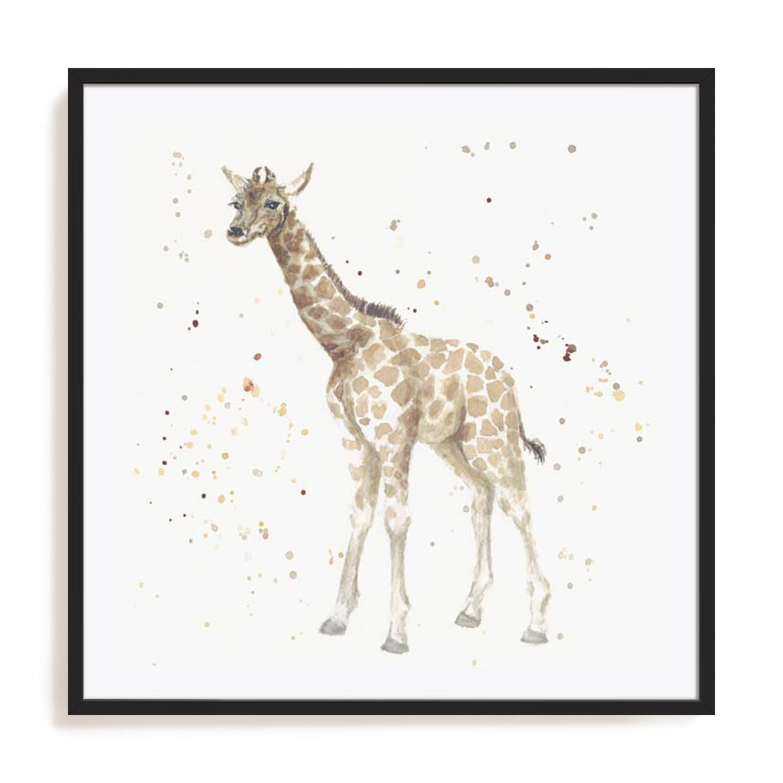 Geri The Giraffe Wall Art