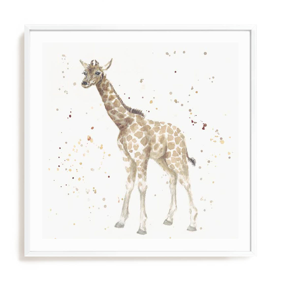 Geri The Giraffe Wall Art
