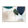 Shapes of Blue Blobs I Wall Art