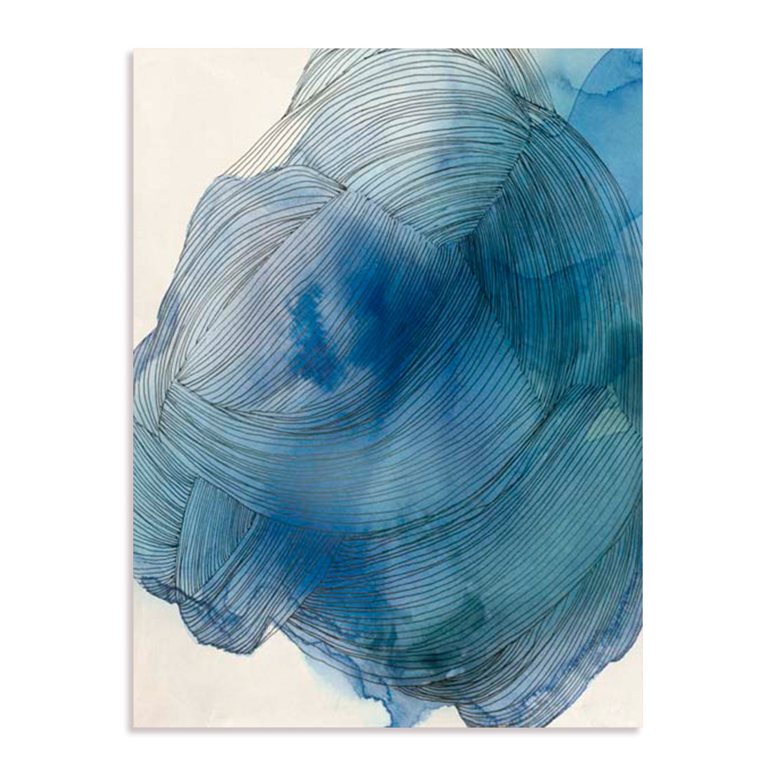 Blue Nexus II Wall Art