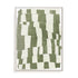 Wall Art Stretched Canvas In White  Frame - Distorted Grid I Abstract Art