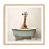 Bathroom Giraffe Joy Wall Art