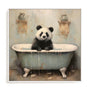Bathroom Panda Joy Wall Art