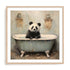 Bathroom Panda Joy Wall Art