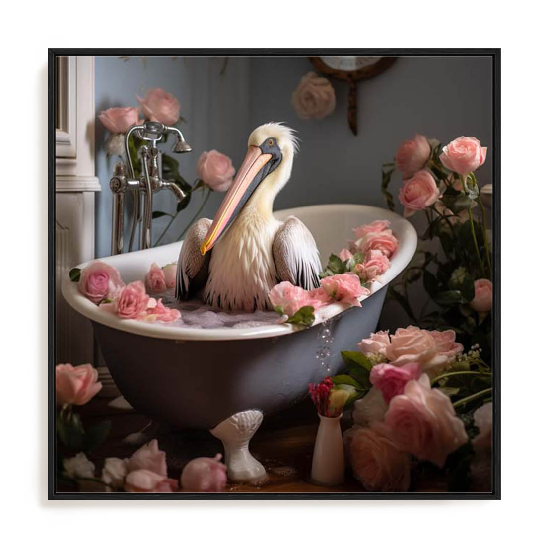 Bathing Delight I Wall Art