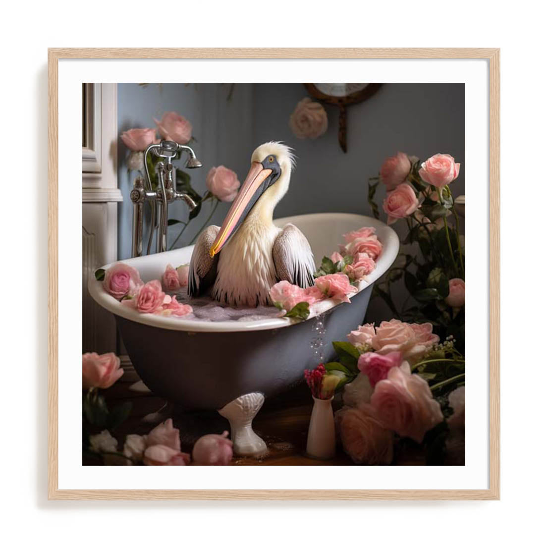 Bathing Delight I Wall Art