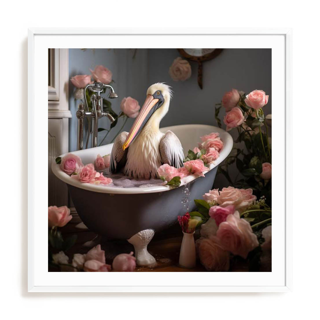 Bathing Delight I Wall Art