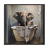 Bathroom Jungle Joy Elephant Wall Art