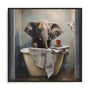Bathroom Jungle Joy Elephant Wall Art