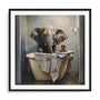 Bathroom Jungle Joy Elephant Wall Art