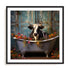 Bathroom Jungle Joy Cow Wall Art