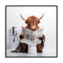Artful Highland Bath Wall Art