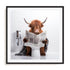 Artful Highland Bath Wall Art