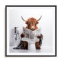 Artful Highland Bath Wall Art