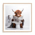 Artful Highland Bath Wall Art