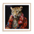 Tiger Glam Wall Art #oran_natural-white-border