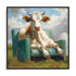 Couch Cow Comfort I Wall Art