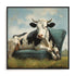 Couch Cow Comfort II Wall Art
