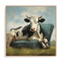 Couch Cow Comfort II Wall Art