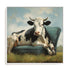 Couch Cow Comfort II Wall Art