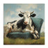 Couch Cow Comfort II Wall Art
