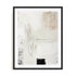 Wall Art Print Poster In Black Frame - Neutral Balance Iii Abstract Art