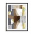Wall Art Print Poster In Black Frame - Silhouette Symphony I Abstract Art