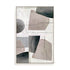 Wall Art Stretched Canvas In White  Frame - Veils Of Light I Abstract Art