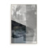 Wall Art Stretched Canvas In White  Frame - Abstract Monochrome Wash I Abstract Art
