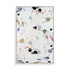 Wall Art Stretched Canvas In White  Frame - Echoes Of The Night Ii Abstract Art