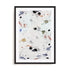 Wall Art Print Poster In Black Frame - Echoes Of The Night Ii Abstract Art