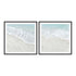 Coastal Meditation I and II Wall Art