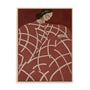 Red Web Wall Art